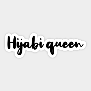 Islamic - Hijabi Queen (Light) Sticker